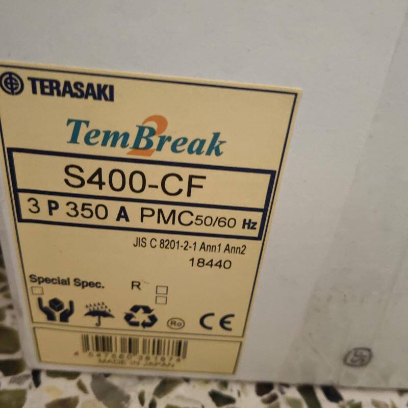 寺崎TERASAKI船用插入式断路器S400-CF300A350A带AXUV100V