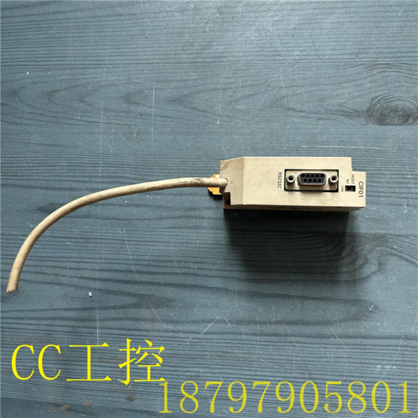 OMRON通讯转接模块 CPM1-CIF01 剪线拆机二手 无接口