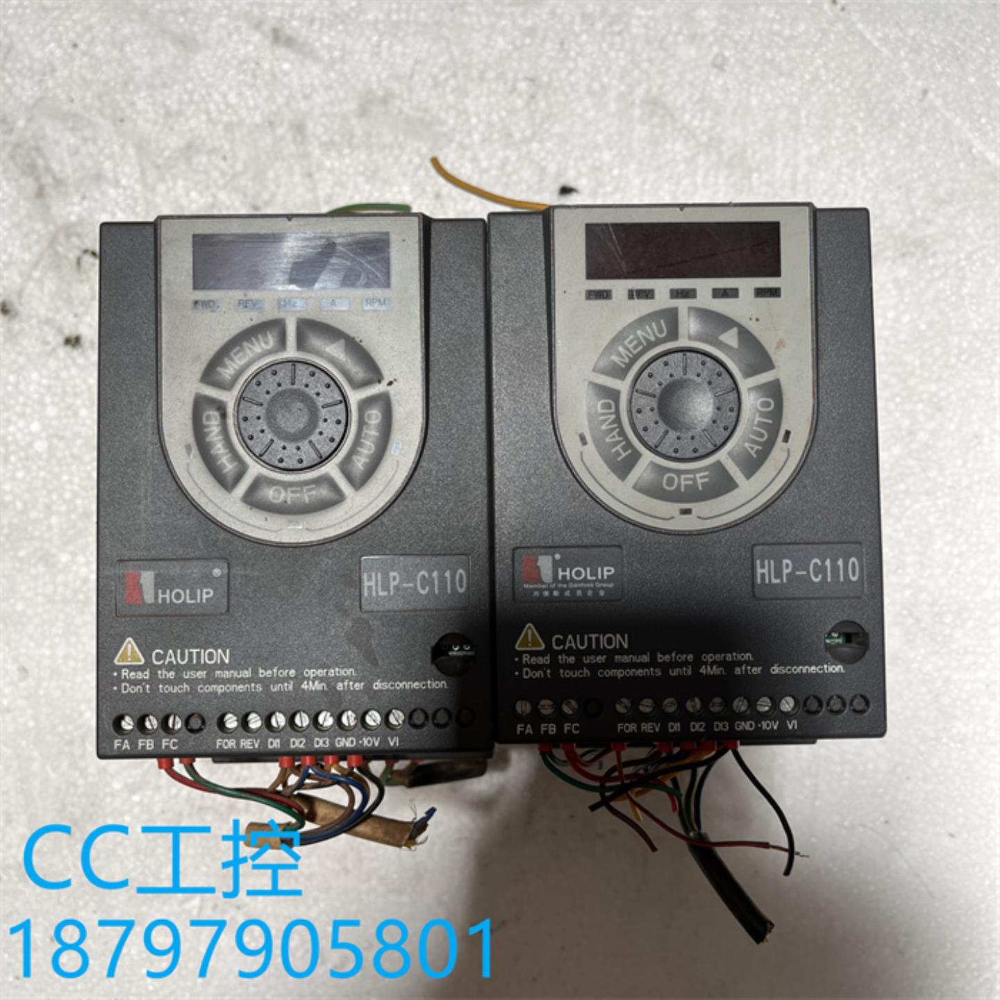 变频器HLP-C11001D521P20XBX1CX0AXXV101 15KW 220V测试包好