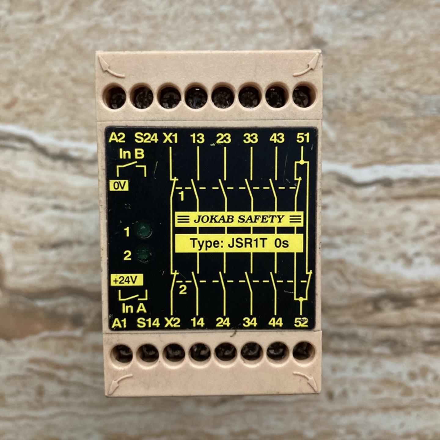 原装进口 JOKAB SAFETY 安全继电器 JSBR4 JSR1T-0S 24V 现货