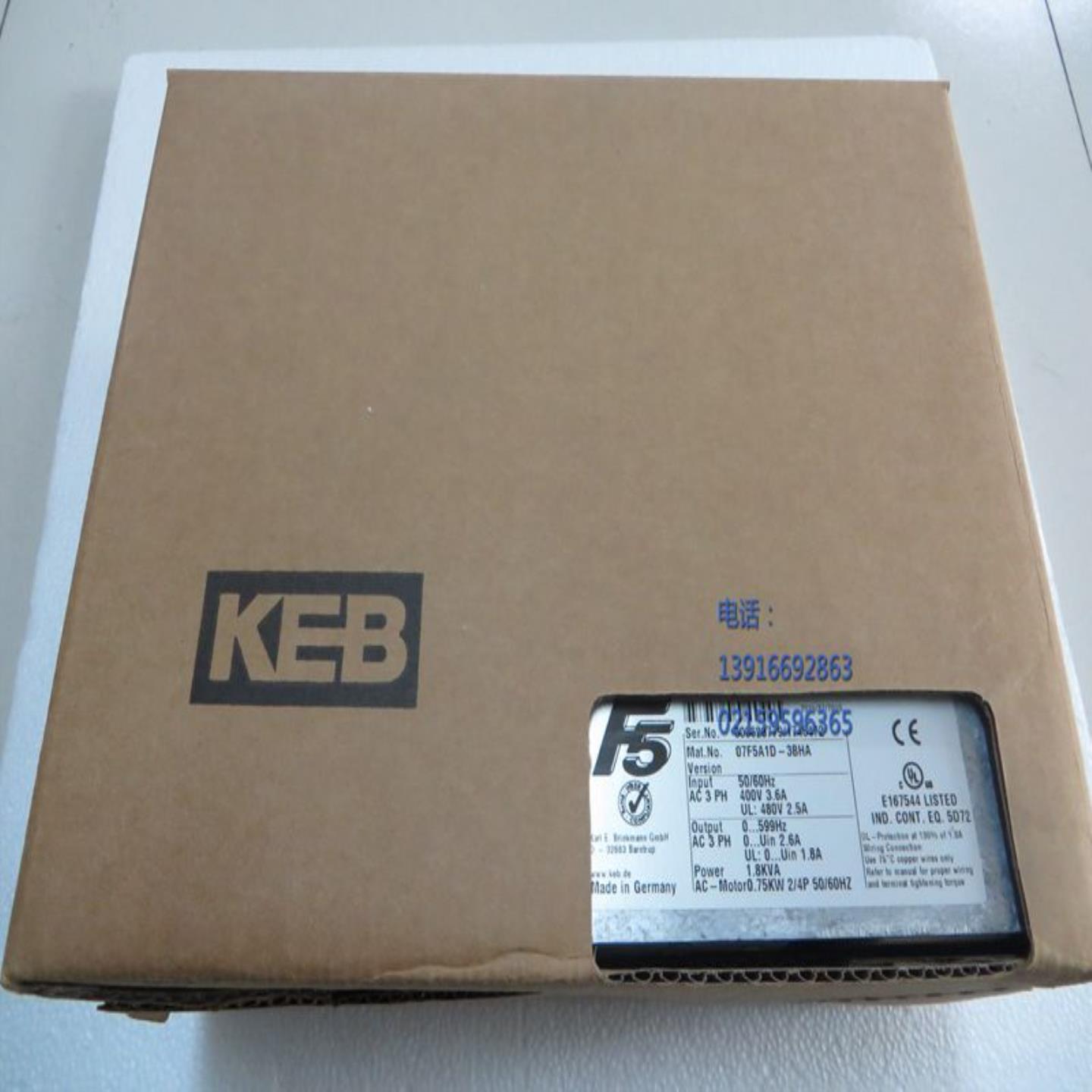 KEB变频器 07F5A1D-3BHA 07F5A1D-3BEA