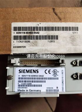 轴卡6SN1118-0DM33-0AA2库存余货实