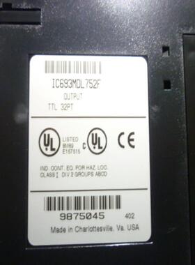 Fanuc PLC可编程控制器90-30系列IC693MDL752F