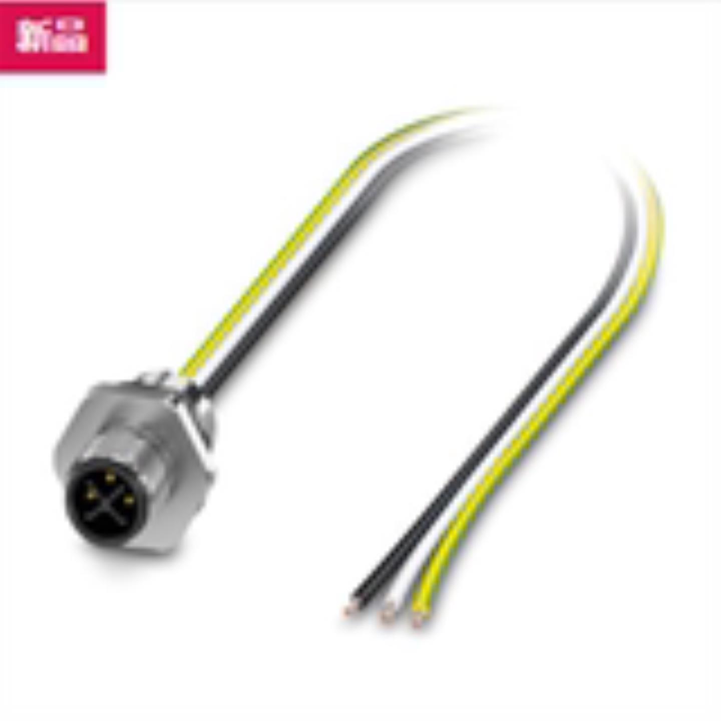 菲利克斯 SACC-E-M8MS-8CON-M1005 - 设备连接器 板前安装