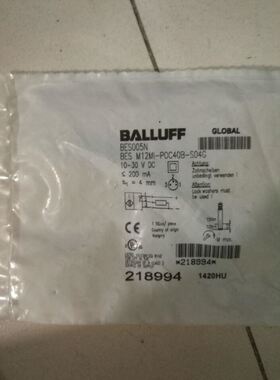 BALLUFF/巴鲁夫BES005NBESM12MI-POC40B-S04G