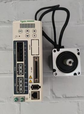 拆机400瓦伺服驱动电机套装LXM23DU04M3XBCH0602012A1C