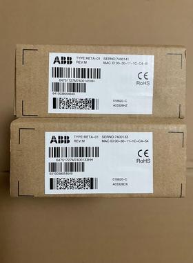 RETA-01 全新ABB变频器通讯模块停产库存货带包装盒
