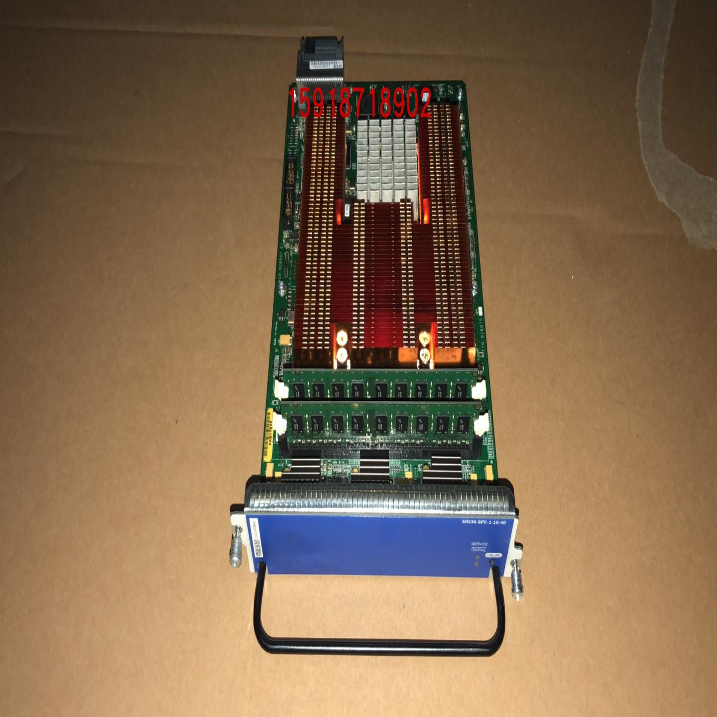 JUNIPER SRX3K-SPC-1-10-40 拆机模块 用于SRX3400 3600 测试好