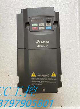 台达变频器C200系列VFD075CB43A-20 75KW380V 测试包好现货
