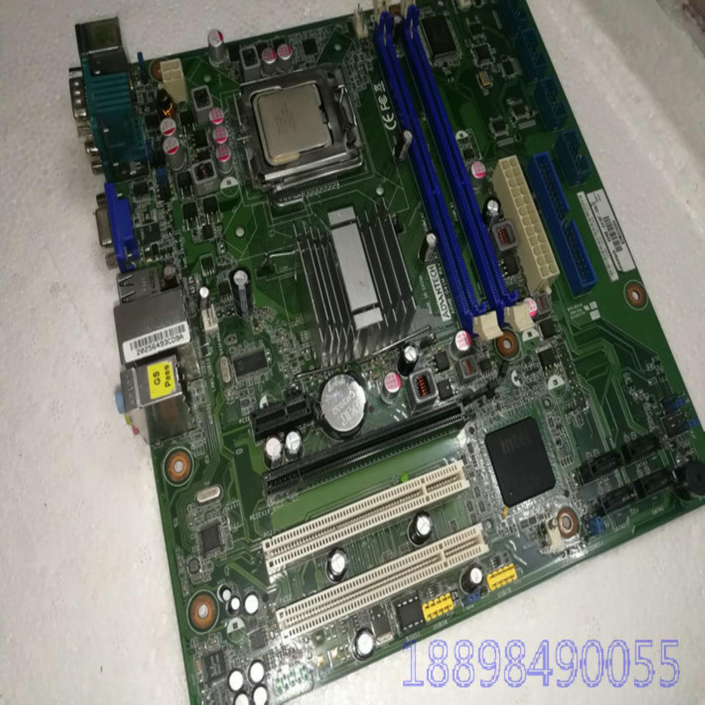 原装研华AKMB-G41M RevA1工控机主板AKMB-G41MF-00A1E 实物拍