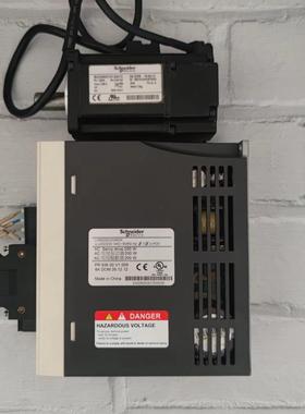 拆机200瓦伺服驱动电机套装LXM23DU02M3XBCH0601012A1C