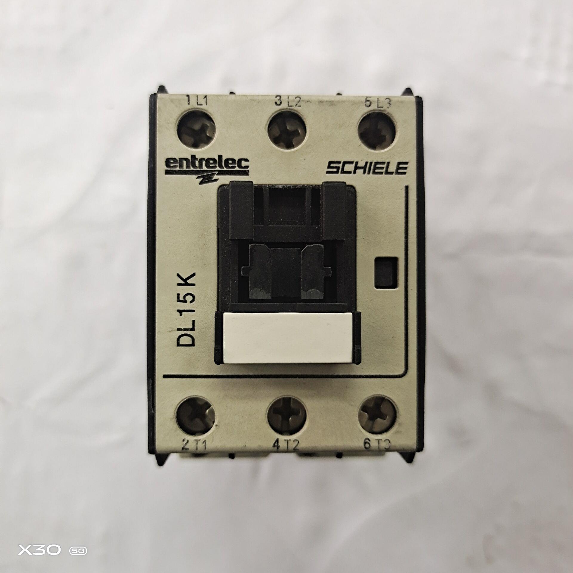 德国施勒ENTRELEC SCHIELE原装进口交流接触器DL15K 230V 5060