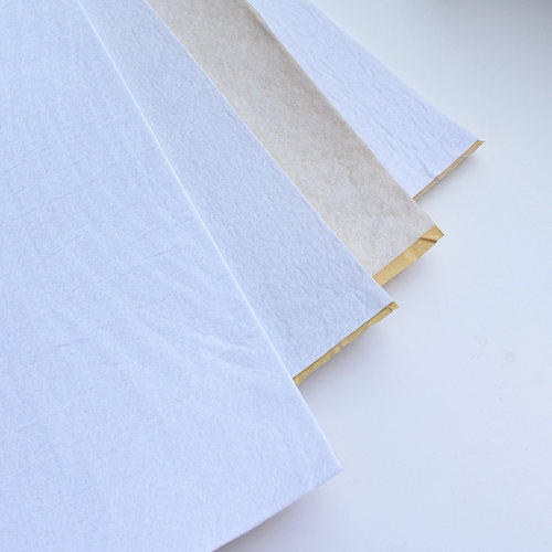 自粘铺棉布用免熨烫不干胶定型辅棉布料手工DIY紧实单面胶包辅料