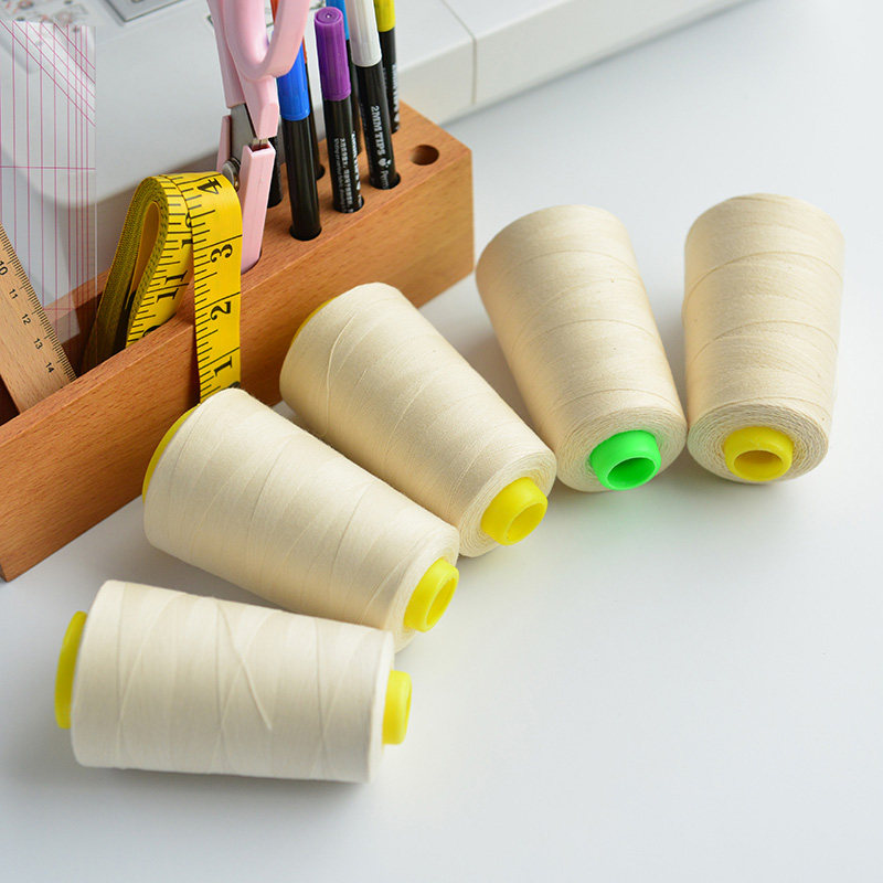 纯棉全棉缝纫线 机缝线手缝线手工diy服装包包本色棉线,居家布艺,线,淘宝优惠券,粉丝福利购,淘宝优惠卷