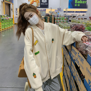 现货 数据好 春秋刺绣棒球服外套 8613P145控198图片