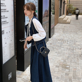 现货数据好春秋季新款牛仔马甲半身裙衬衫三件套装5828P160控228，商品下架区，浙宝133