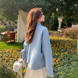 新品现货2025蓝色麂皮皮衣短外套8020P145控218，商品下架区，浙宝133