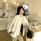 大货已出春季新款宽松夹克外套7263-p165控248，女装短外套，浙宝133