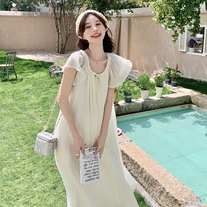 现货 夏季度假风连衣裙133-6332P115控168图片
