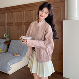 春季新款粉色韩版通勤短外套133-8032P155控218，女装短外套，浙宝133