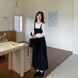 大货已出春季新款衬衫吊带连衣裙两件套装7265-p185控288，女装套装/套裙，浙宝133