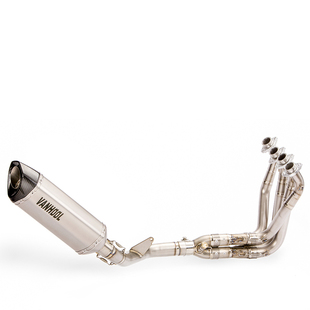 VANHOOL万虎排气管 川崎忍者Ninja1000SX钛合金全段 前中段原厂数