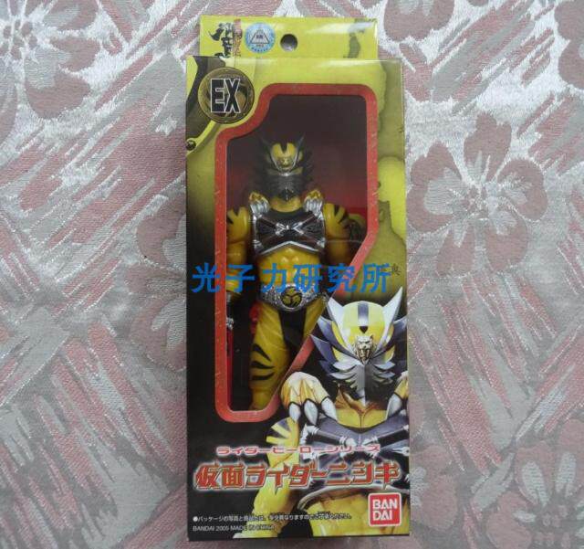 绝版现货 万代 bandai 假面骑士 响鬼 软胶 ex 西鬼 17厘米