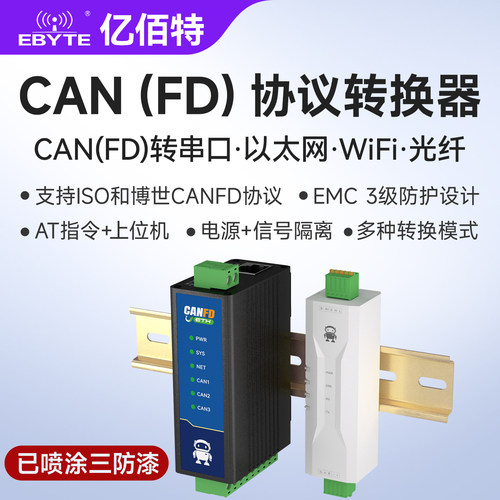 CAN(FD)协议通信转换器