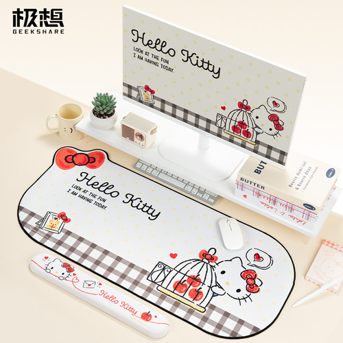 极想HelloKitty超大鼠标垫