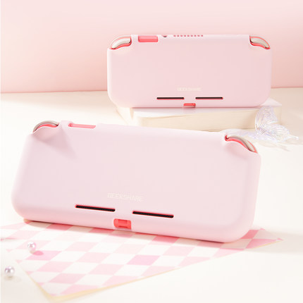 任天堂switchlite液态硅胶保护壳NS全包防摔保护套游戏机配件女生