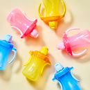 新版日本原装进口Pigeon贝亲 手柄可折叠吸管式训练杯/水杯 150ML