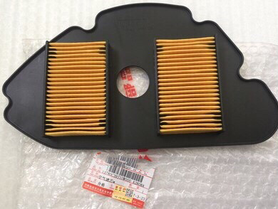 轻骑铃木乐至QS110T小海豚空气滤芯丽至UZ110滤清器滤芯空滤器