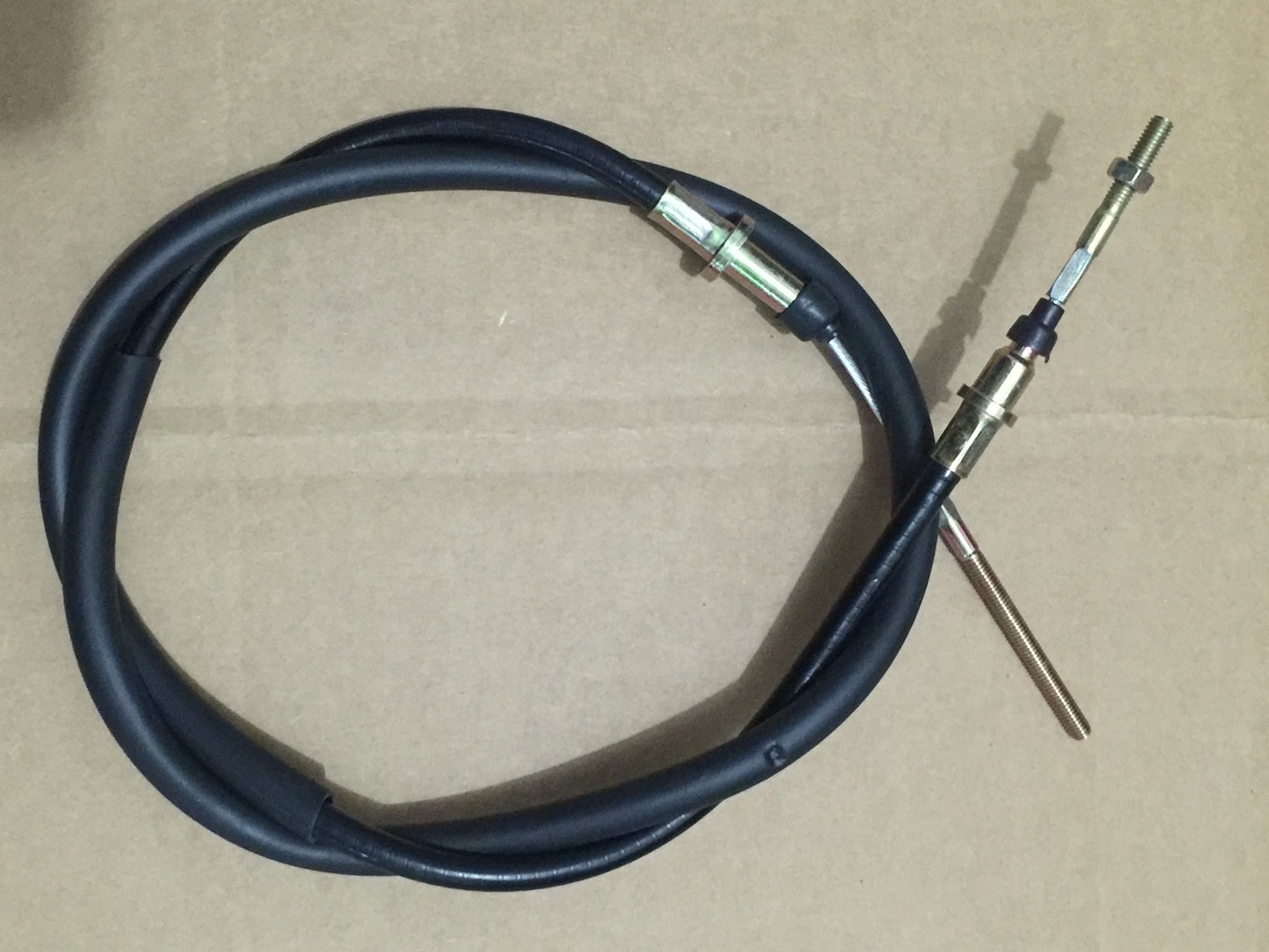 铃木摩托车配件超人QS150T悠e锋彩QS125T后刹车线 脚刹线 制动线