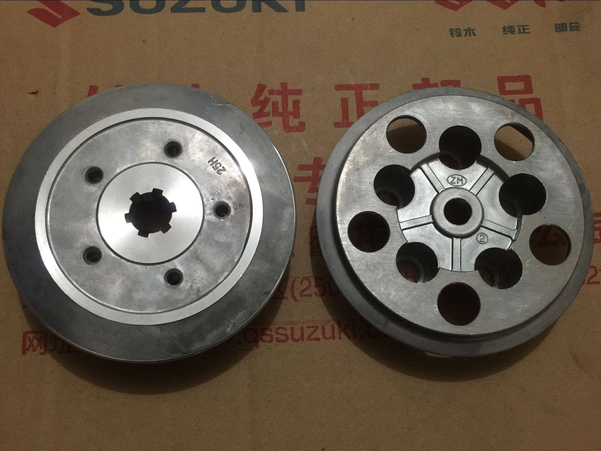 轻骑铃木摩托车配件铃木王gs125150风暴太子离合器小古小鼓离合器