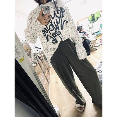 瑞典A 宽松套头毛巾面料 云云云感