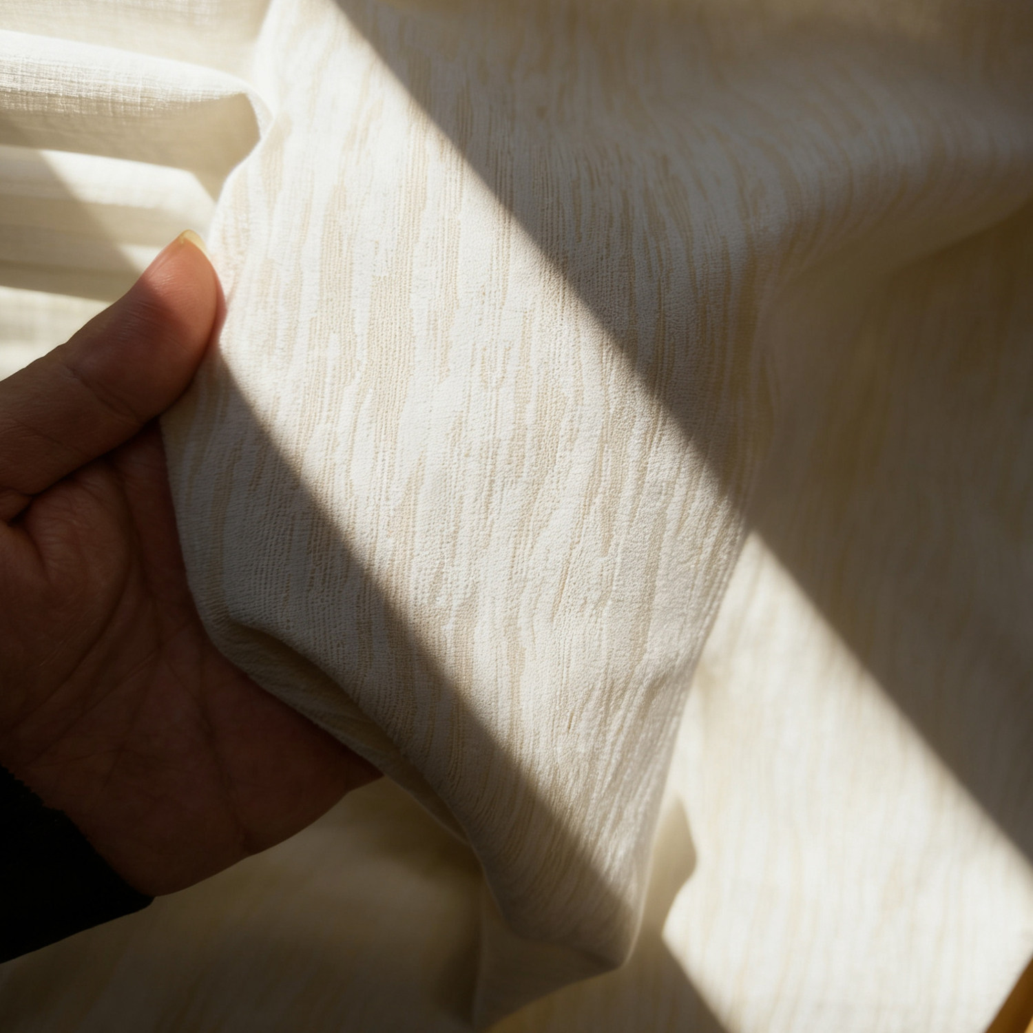 半似布半似纱特加厚防晒隔热雪尼尔白纱帘透光不透人客厅阳台窗帘,居家布艺,定制窗帘,淘宝优惠券,粉丝福利购,淘宝优惠卷