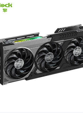 华擎 RX 9070 GRE Steel Legend Dark 钢铁传奇  12GB OC电竞显卡