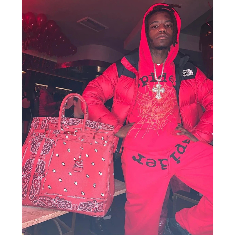 Spder Young Thug  555555 新款Pants Hoodie连帽卫衣男女长裤子