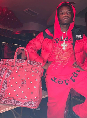 Spder Young Thug  555555 新款Pants Hoodie连帽卫衣男女长裤子