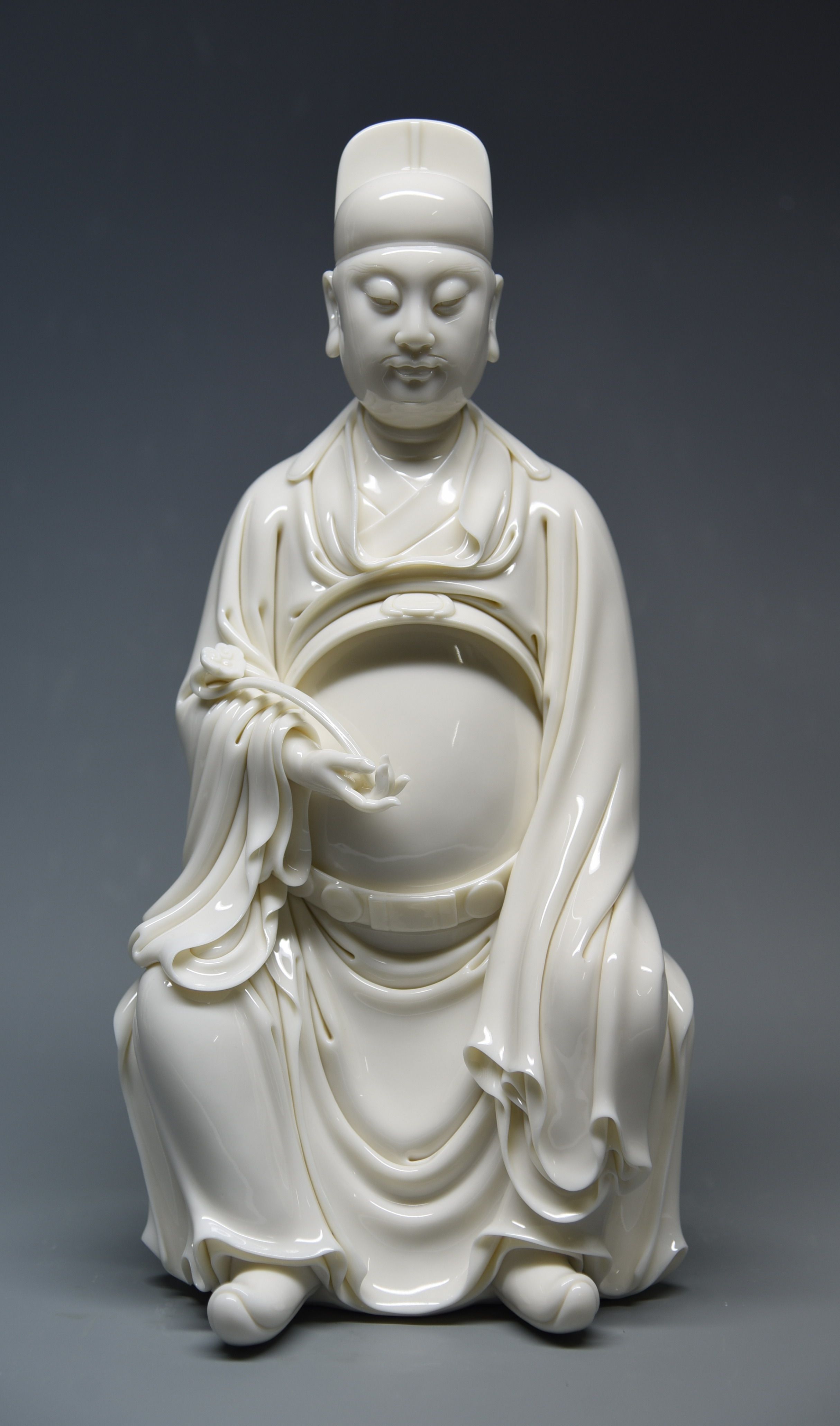 陶瓷大师书房客厅摆件工艺品包邮