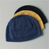 男女款 大头帽子凉薄款 手工帽土豆夫人原创 夏季 藏麻方块包头帽