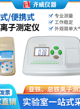 齐威台式智能铁离子测定仪TFE数显便携式BFE重金属铁含量检测仪