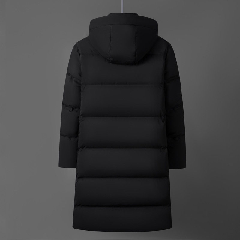 羽绒服冬季中长款连帽极寒保暖加厚加长大码外套6809-P180298,男装羽绒服,星座1210A