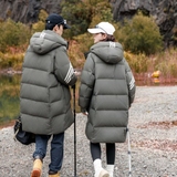 标90%情侣羽绒服男女工装运动户外冲锋衣冬季中长款登山服P310，女装羽绒服，星座1210A