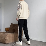 春秋款卫衣套装男生生帅气ins男装潮流运动套装长袖长款两件套P75，男装卫衣，星座1210A