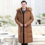 卡其色带毛领