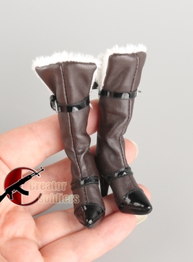 FLAGSET 1/6 FS73036 红色预警坦克中尉加莉娜实心靴带连接器现货