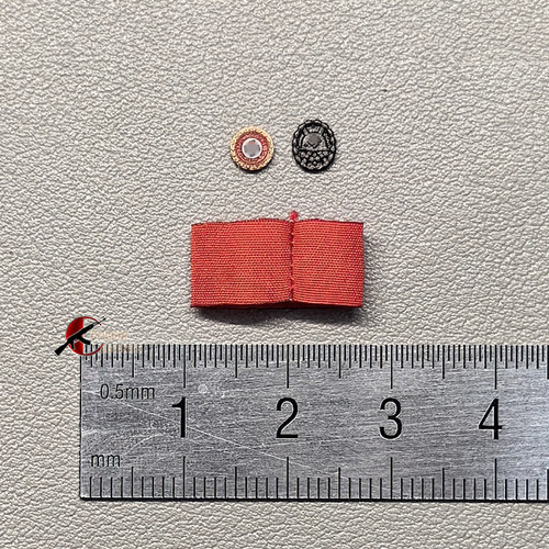 现货龙山金属1/12小胡子袖章