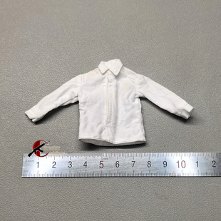 现货处理 龙山金属 1/12 比例 LSJS-01 小胡子 衬衫 有些许黄渍