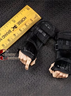 森哥 1:6 DAMTOYS DAM GK005 黑帮王国-方块2 握枪手型+护手套装